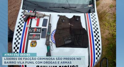 PM prende dupla suspeita de diversos crimes na Vila Funil