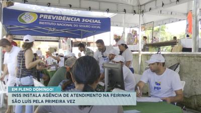 INSS realiza atendimento na Feirinha em São Luís