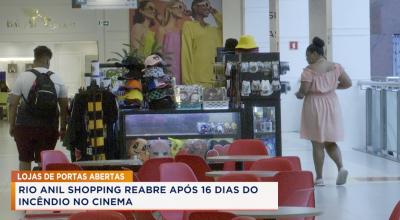 Shopping Rio Anil retoma atividades após incêndio em cinema