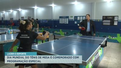 Atletas comemoram Dia do Tênis de Mesa com programação especial em São Luís