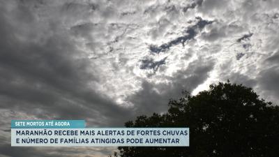 Inmet emite novos alertas de chuvas intensas no Maranhão