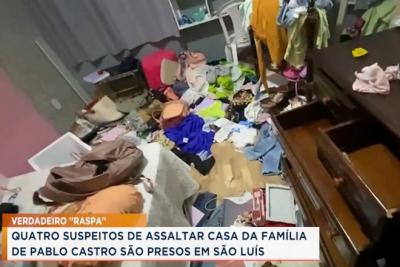 Presos suspeitos de assaltar família de jogador maranhense em São Luís 