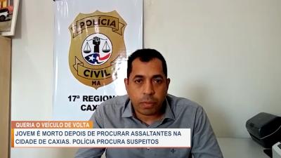 Caxias: jovem é morto ao procurar assaltantes de motocicleta