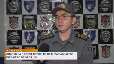 PM conduz suspeitos de assalto na região do Planalto Anil 2