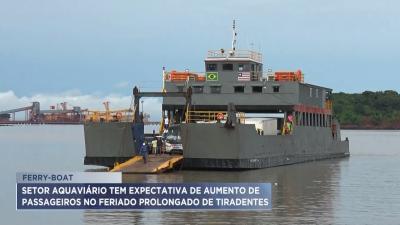 Tiradentes: feriado prolongado deve ter aumento de passageiros no ferry boat