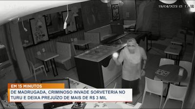 Sorveteria é alvo de roubo no bairro Turu, em São Luís
