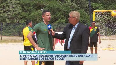 Sampaio Corrêa se prepara para disputar Copa Libertadores de Beach Soccer