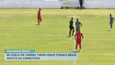 Timon vence Tupan pelo Maranhense Série B