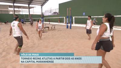 Torneio de vôlei de praia reúne atletas a partir dos 40 anos em São Luís