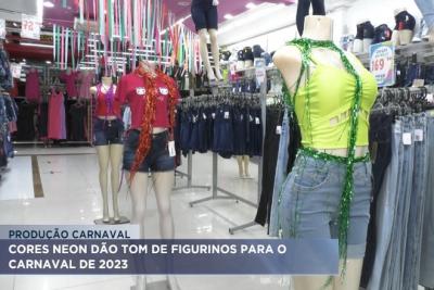 São Luís: cores neon dar tom de figurinos para o Carnaval 2023