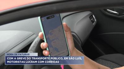 Greve de ônibus: motoristas de aplicativos lucram com corridas