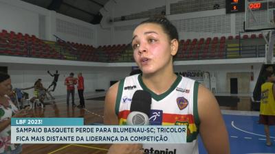 Sampaio Basquete perde para Blumenau no Costa Rodrigues