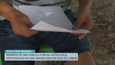 Paço do Lumiar: família luta na justiça por reintegração de terreno