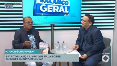 Balanço Geral entrevista escritor Sandro Moura