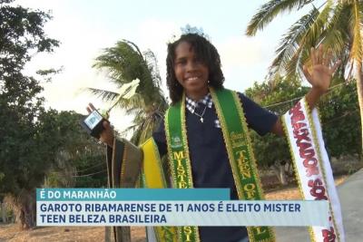 Maranhense de 11 anos é eleito Mister Teen Beleza Brasileira