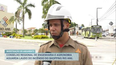 CREA-MA aguarda laudo do incêndio do Shopping Rio Anil