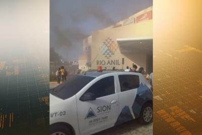 Urgente: incêndio atinge Rio Anil Shopping em São Luís