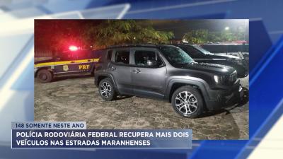 PRF recupera mais dois veículos nas estradas maranhenses