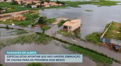 Especialistas apontam que não haverá redução de chuva para os próximos dois meses