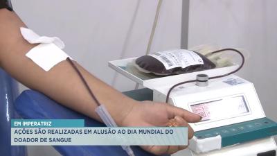 Imperatriz: ações são realizadas em alusão ao Dia do Doador de Sangue 