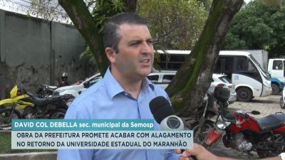 Obra da prefeitura promete acabar com alagamento no retorno da UEMA