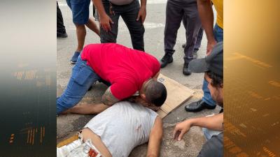 PM à paisana presta socorro a homem que teve parada cardíaca na Forquilha