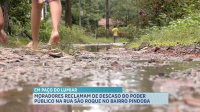 Moradores reclamam de infraestrutura em Paço do Lumiar