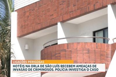 Hotéis na orla de São Luís recebem ameaças de invasão de criminosos