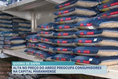Alta no preço do arroz preocupa consumidores em São Luís