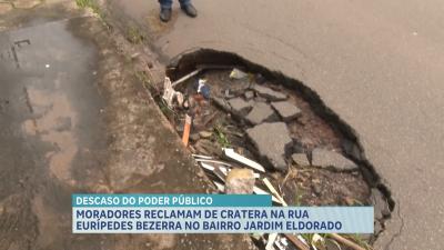 Moradores reclamam de infraestrutura no Jardim Eldorado, em São Luís