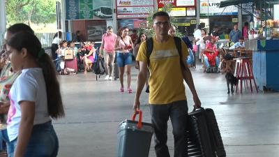 Movimentação de passageiros no terminal rodoviário deve crescer 30% em fevereiro