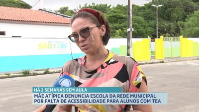 Mãe denuncia escola da capital por falta de acessibilidade para filho autista