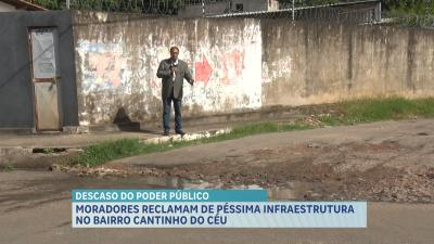 Moradores reclamam de infraestrutura em São Luís