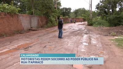 Motoristas reclamam de infraestrutura na Rua Itapiracó