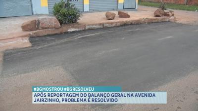 Problema de infraestrutura é resolvido após reportagem do BG