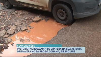 Moradores reclamam de infraestrutura na Cohama