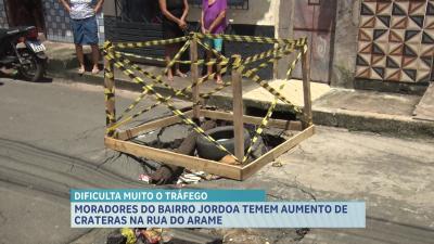 Moradores reclamam de problemas de infraestrutura no bairro Jórdoa