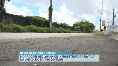 Problema de infraestrutura no Turu é resolvido após reportagem do BG