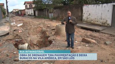 Moradores pedem celeridade em obra de drenagem no Jardim América