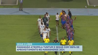 MAC goleia Tuntum e se mantém na liderança do Campeonato Maranhense