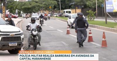 PM realiza Operação Catraca durante feriadão de Corpus Christi na capital