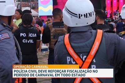 Polícia deve reforçar fiscalização durante o Carnaval em São Luís e interior do MA