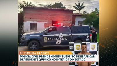 Preso segundo suspeito de agredir dependente químico em Miranda do Norte