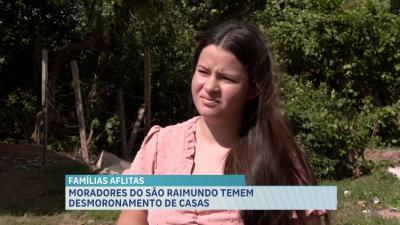 Moradora teme por desmoronamento de casa no São Raimundo, em São Luís