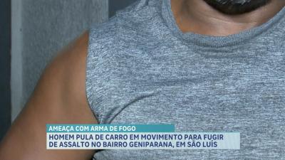 Homem pula de veículo em movimento para fugir de sequestro em SL