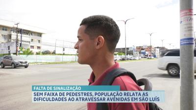 Sem sinalização: pedestres relatam dificuldades ao atravessar na Av. Colares Moreira