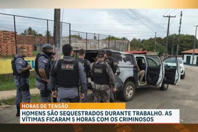 Polícia prende dois homens suspeitos de sequestrar entregadores em São Luís