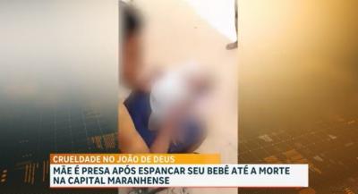 Mulher é suspeita de agredir bebê até a morte, em São Luís