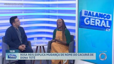 Cantora Rosa Reis explica mudança de nome do Cacuriá de Dona Teté