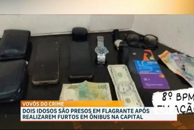 PM conduz idosos suspeitos de furto em ônibus de São Luís